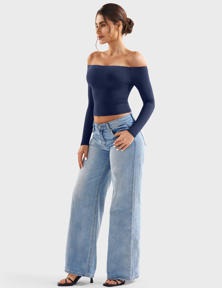 LUZLIE™ | Off-Shoulder y2k Top