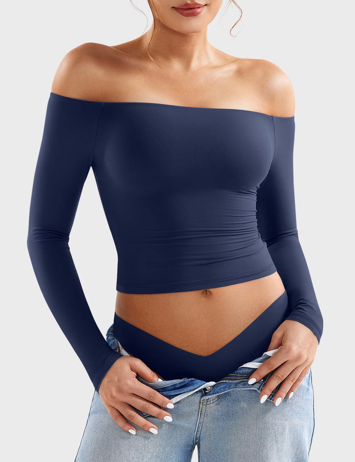 LUZLIE™ | Off-Shoulder y2k Top