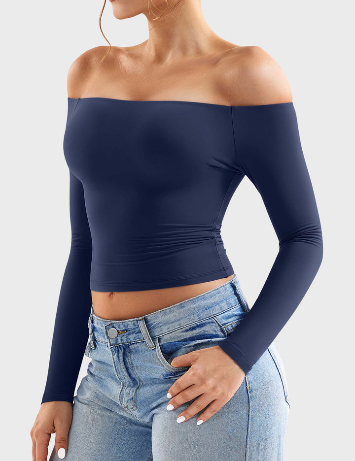 LUZLIE™ | Off-Shoulder y2k Top