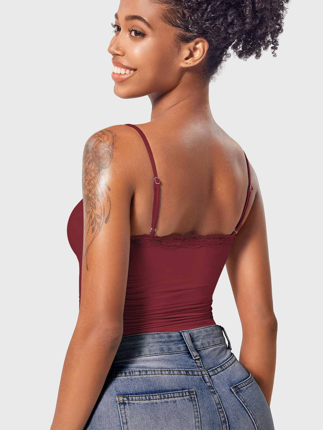 ANNABELLE™ | Square Neck Lace Tank