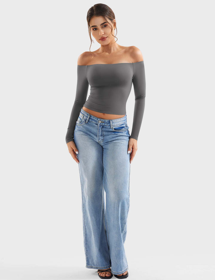 LUZLIE™ | Off-Shoulder y2k Top
