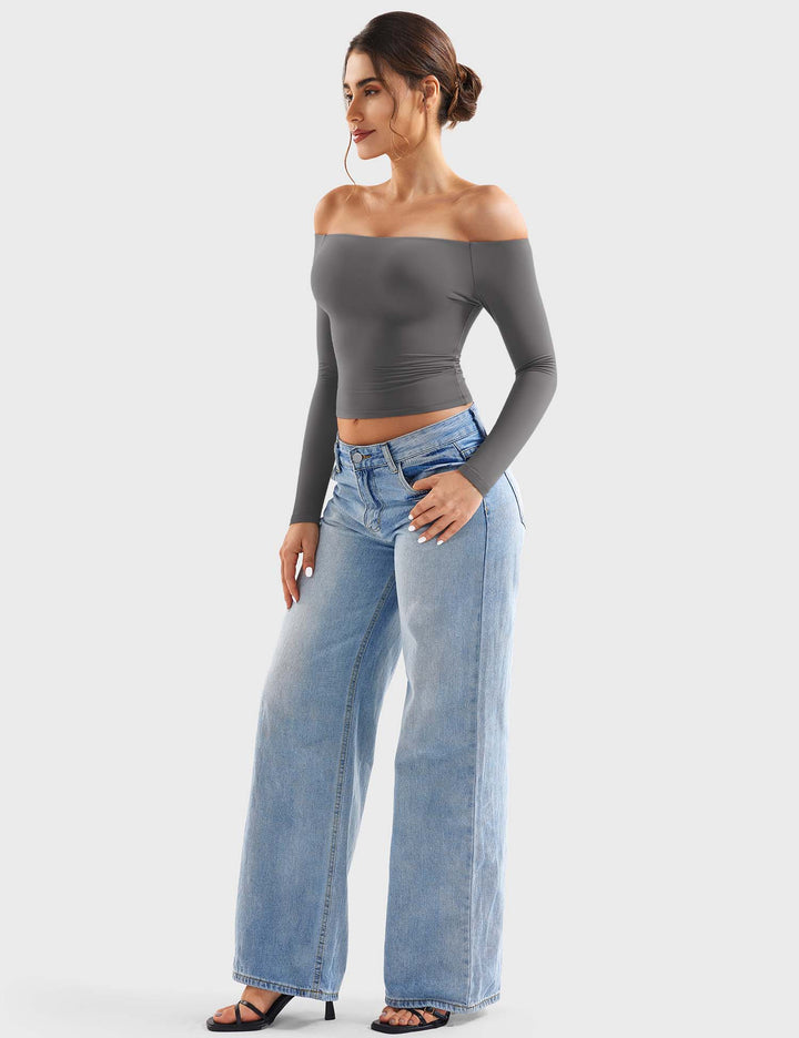 LUZLIE™ | Off-Shoulder y2k Top