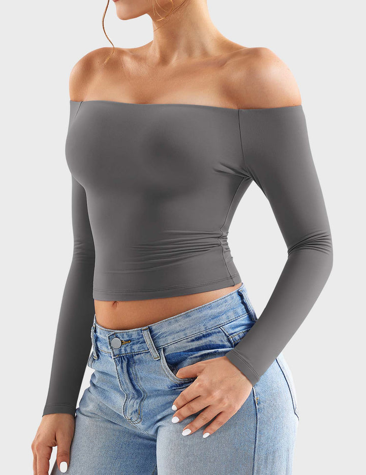 LUZLIE™ | Off-Shoulder y2k Top