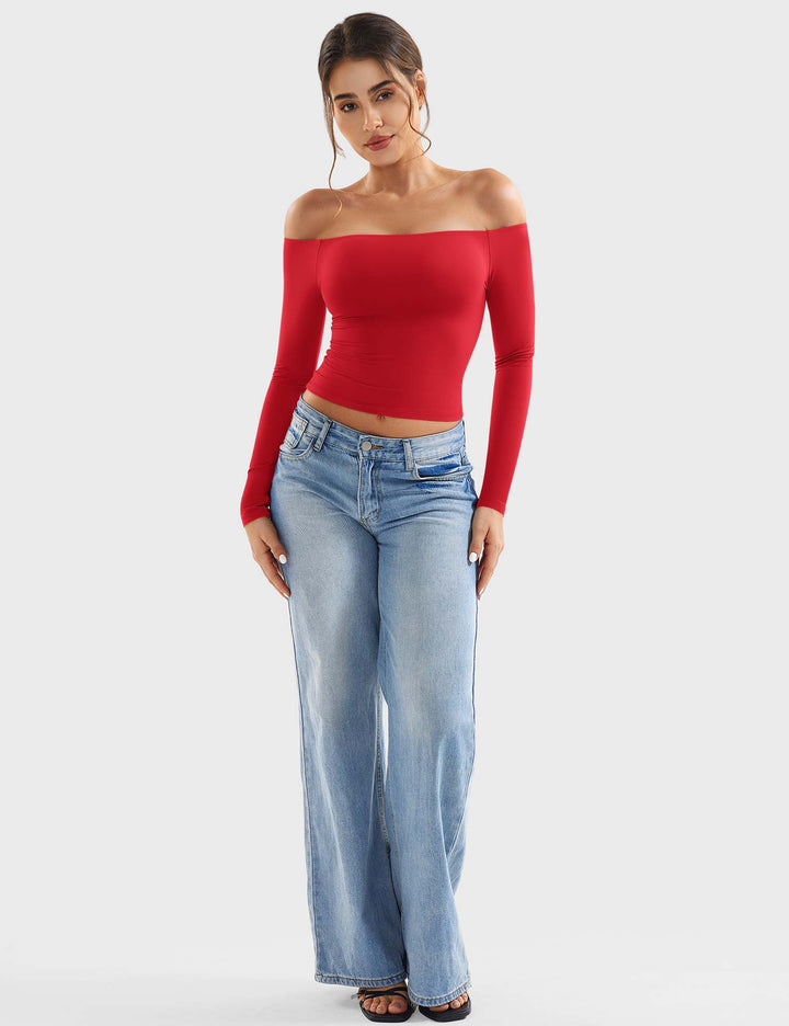 LUZLIE™ | Off-Shoulder y2k Top