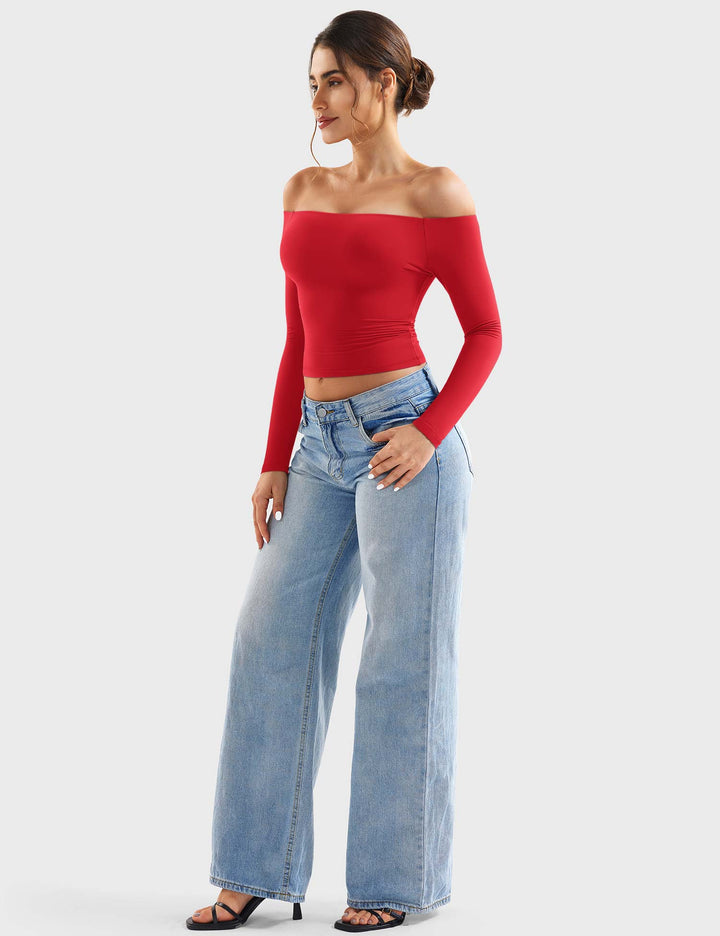 LUZLIE™ | Off-Shoulder y2k Top