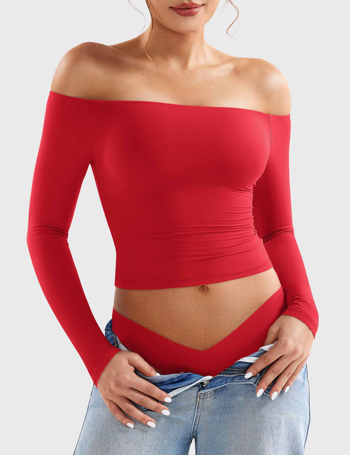 LUZLIE™ | Off-Shoulder y2k Top