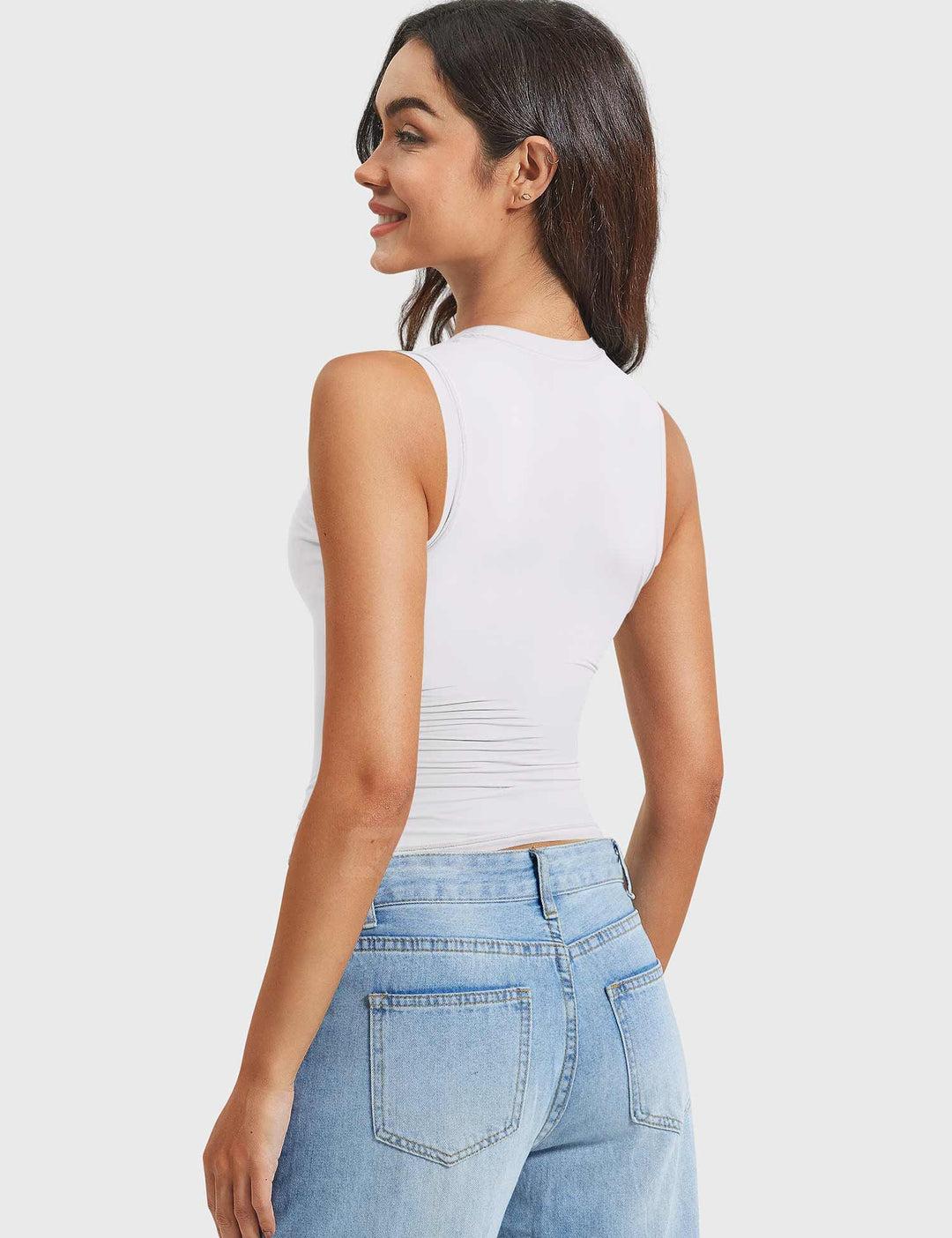SAWEETIE™ | Mock Neck Tank