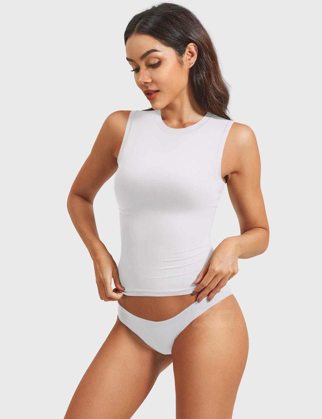 SAWEETIE™ | Mock Neck Tank