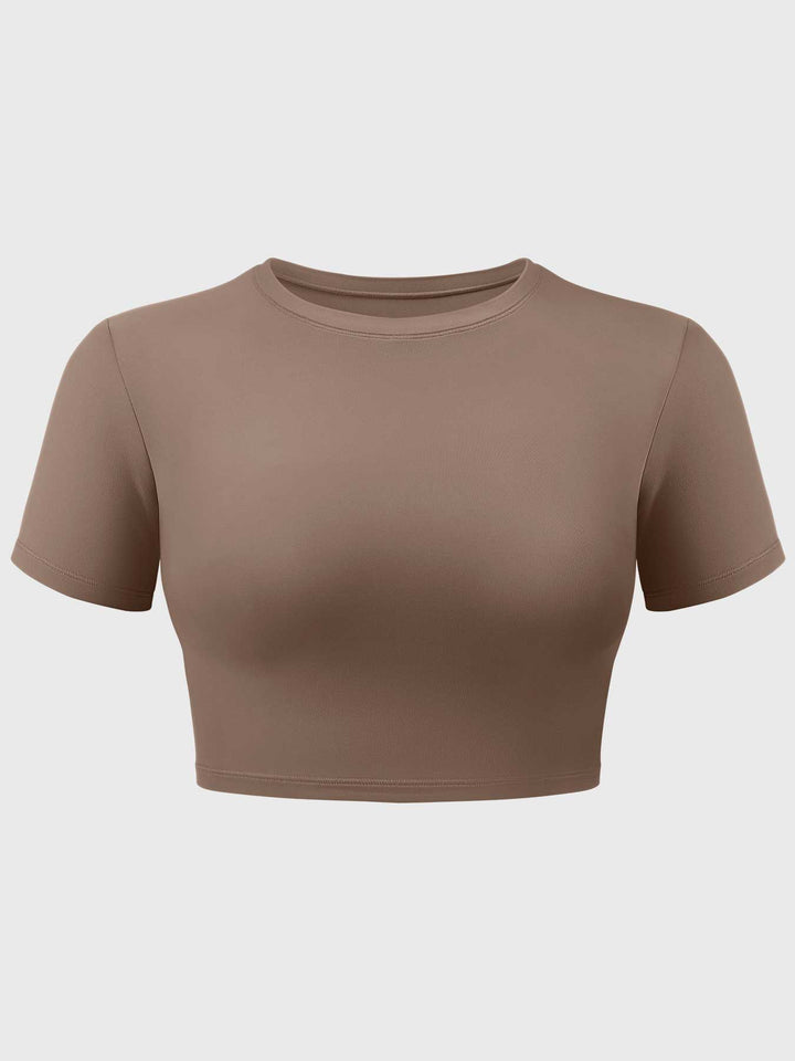 COLINE™ | Short Sleeves Crop Top