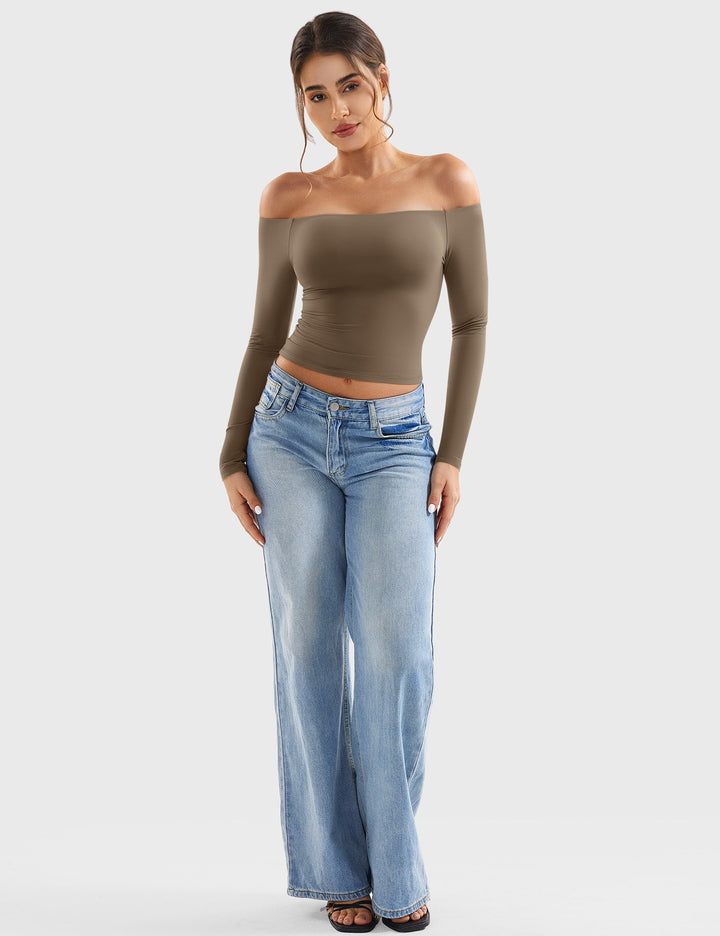 LUZLIE™ | Off-Shoulder y2k Top