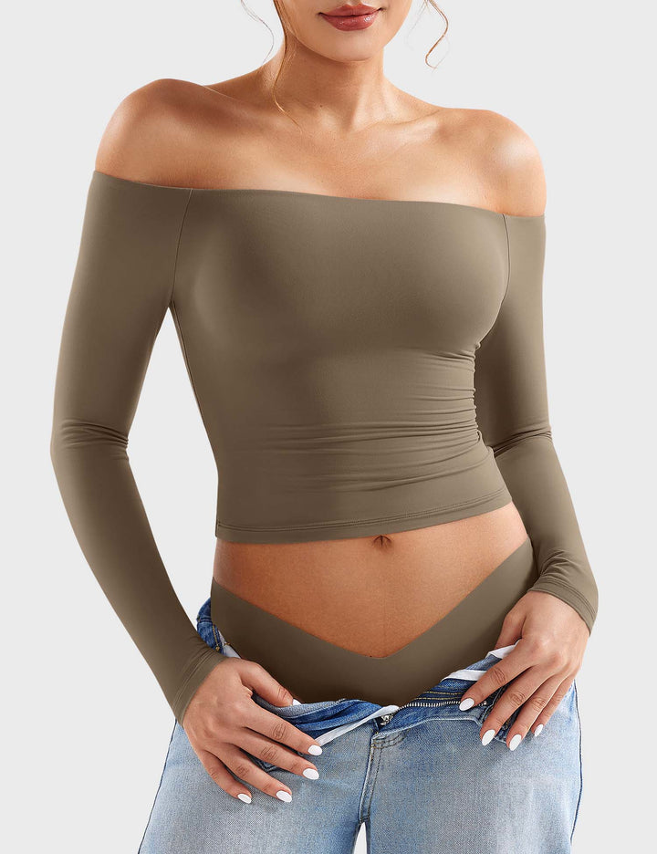 LUZLIE™ | Off-Shoulder y2k Top