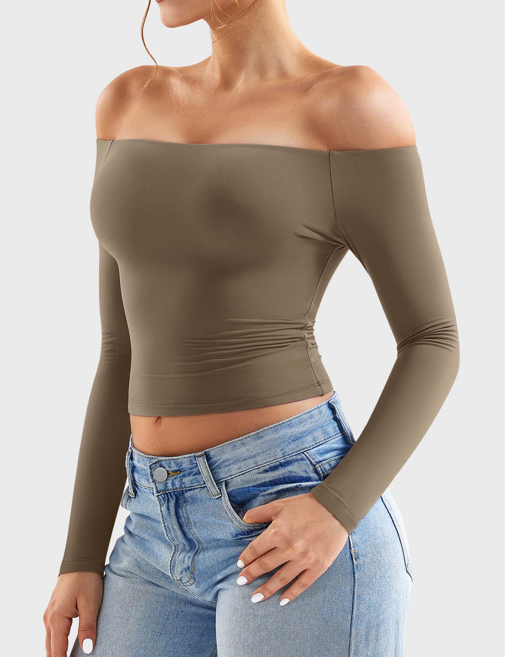 LUZLIE™ | Off-Shoulder y2k Top