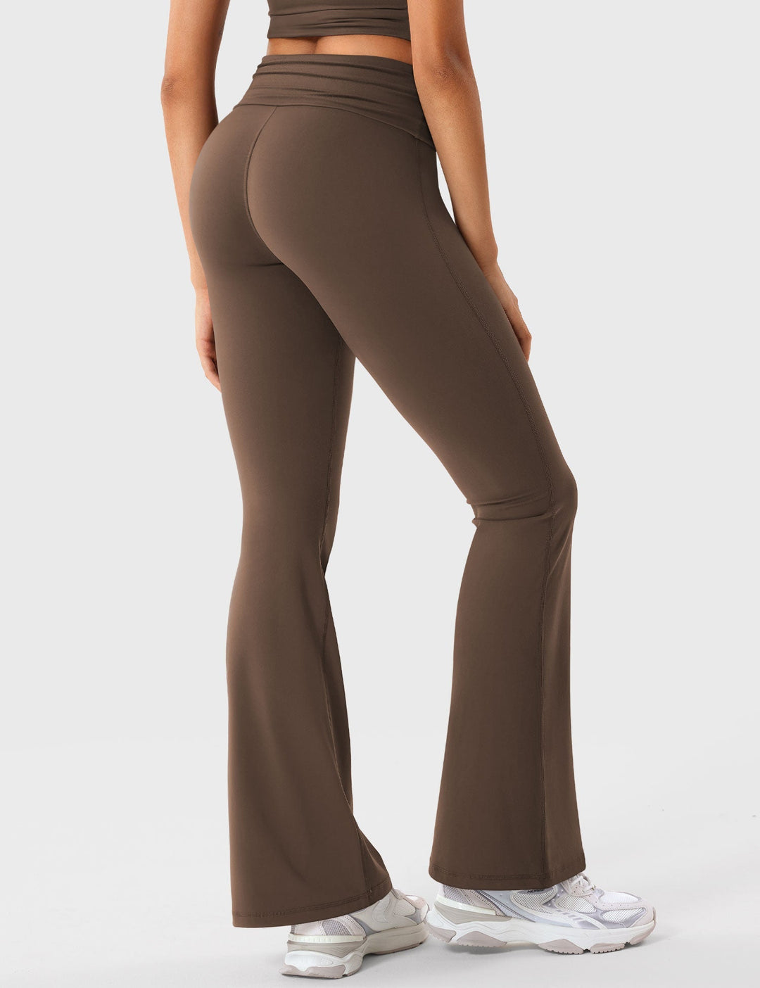 RAMOLA™ | Fold Over Flare Leggings