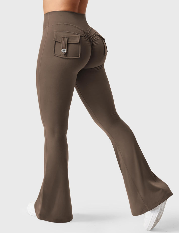 BRITTANY™ | 30" Flared Leggings with Pockets