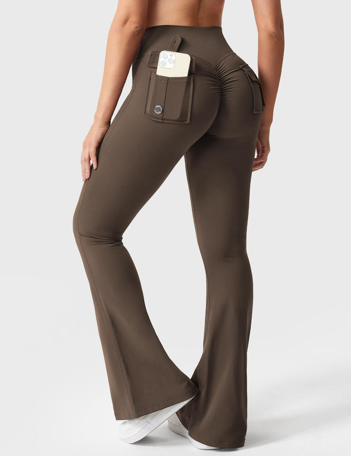 BRITTANY™ | 30" Flared Leggings with Pockets