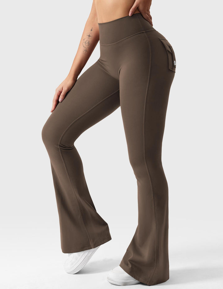 BRITTANY™ | 30" Flared Leggings with Pockets