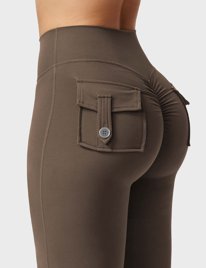 BRITTANY™ | 30" Flared Leggings with Pockets