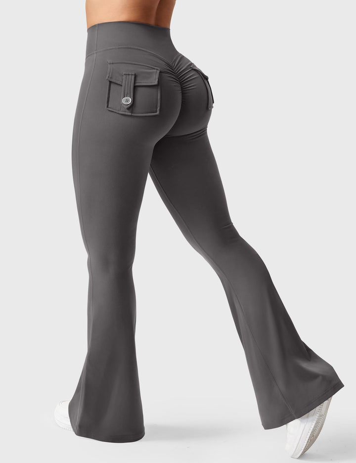 BRITTANY™ | 30" Flared Leggings with Pockets