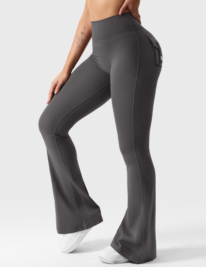 BRITTANY™ | 30" Flared Leggings with Pockets