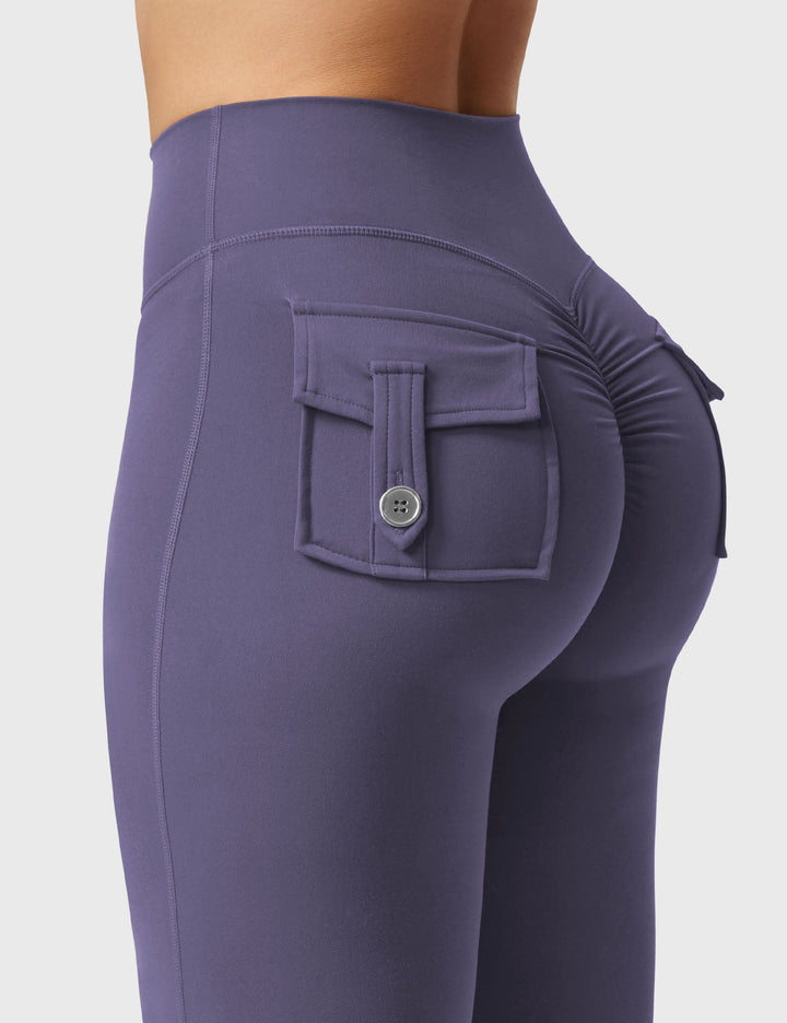 BRITT™ | Pockets Flared Legging