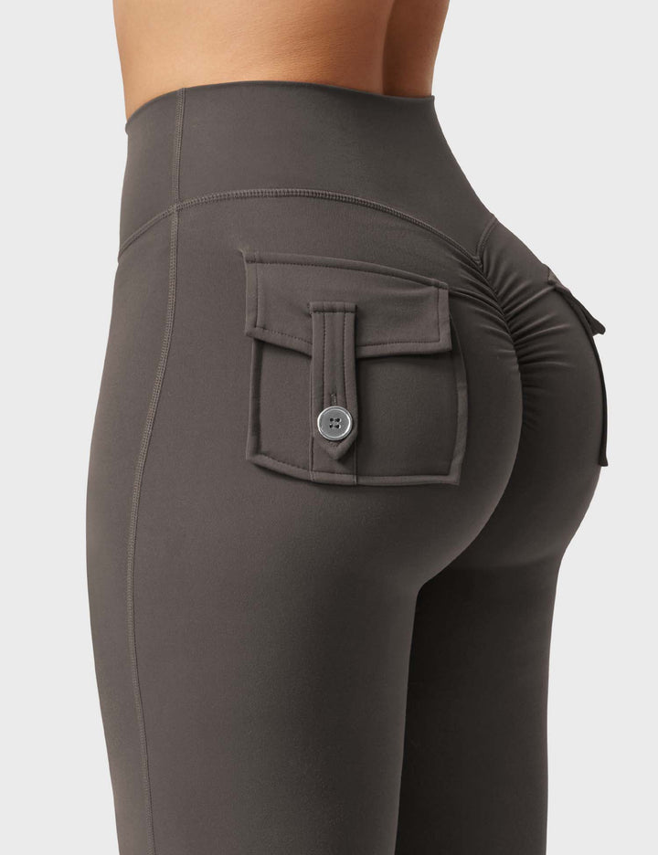 BRITT™ | Pockets Flared Legging