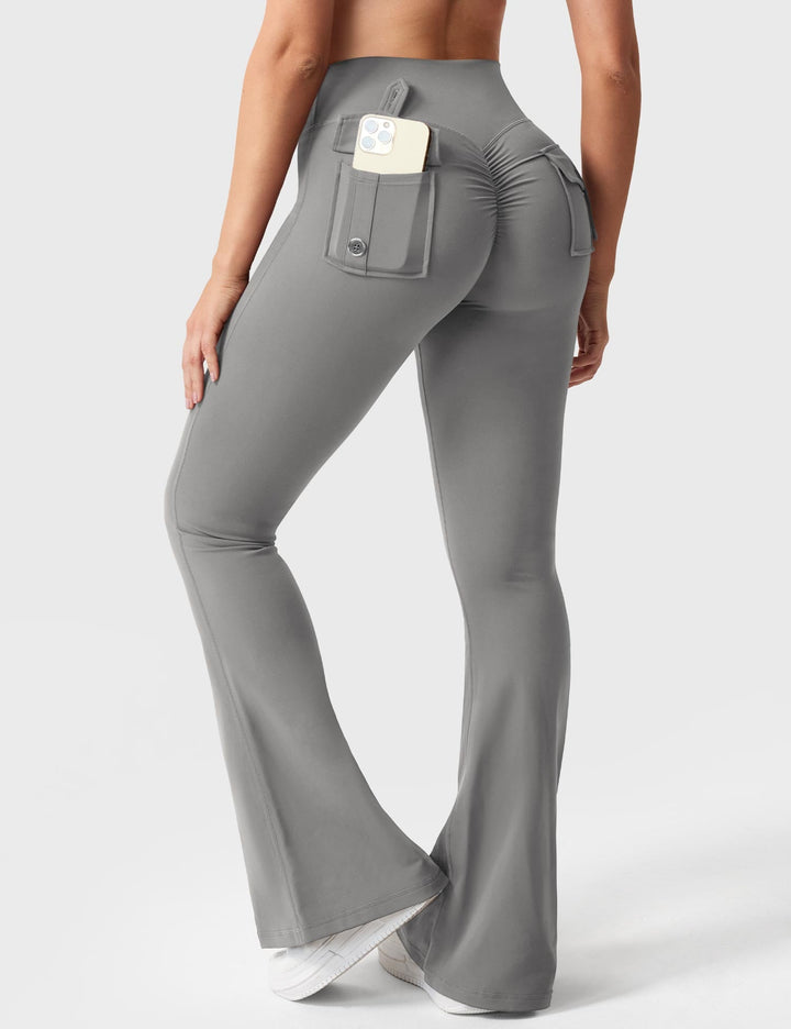 BRITTANY™ | 30" Flared Leggings with Pockets