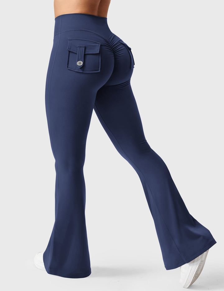 BRITTANY™ | 30" Flared Leggings with Pockets