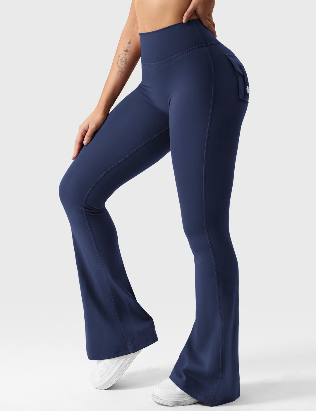 BRITT™ | Pockets Flared Legging