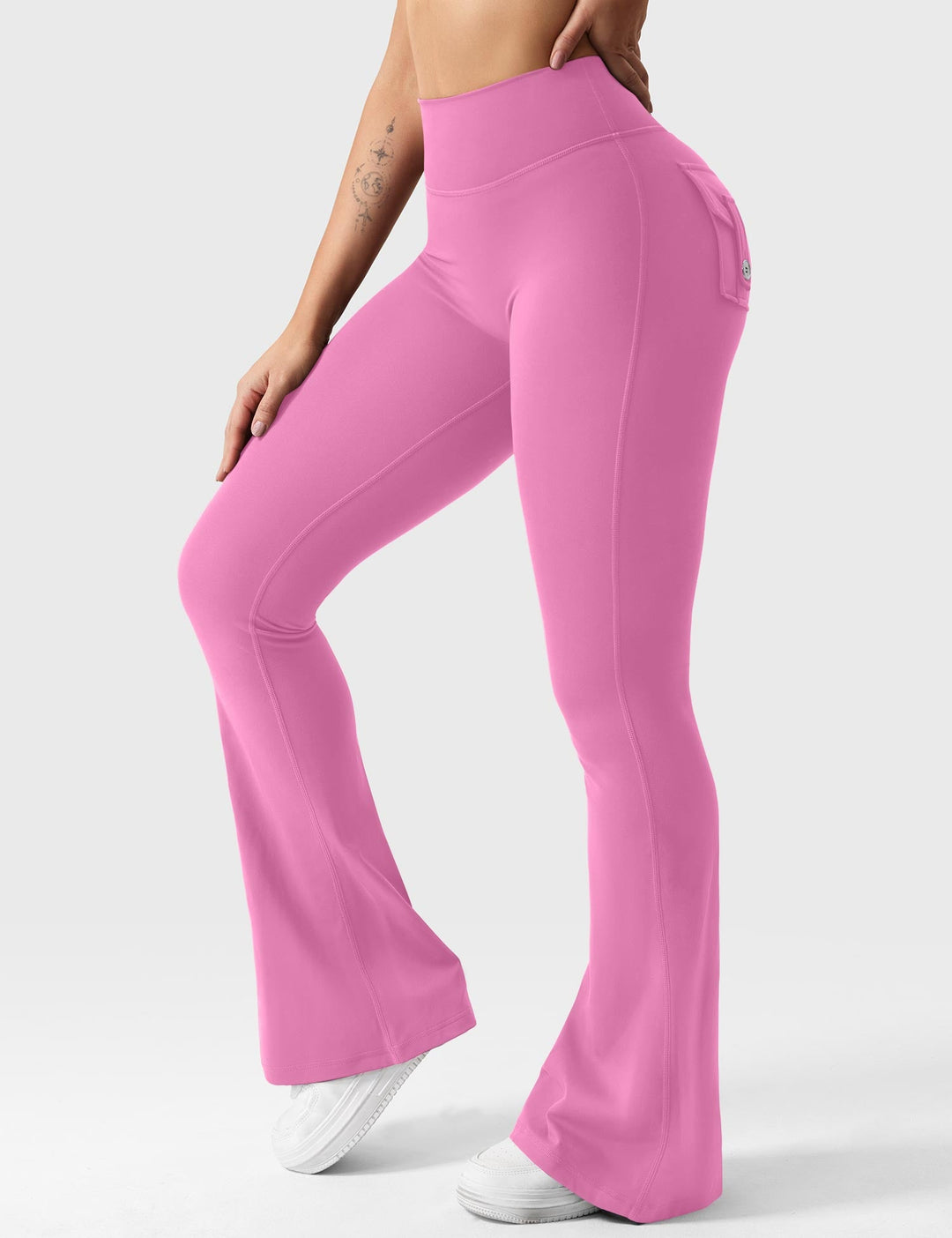 BRITT™ | Pockets Flared Legging