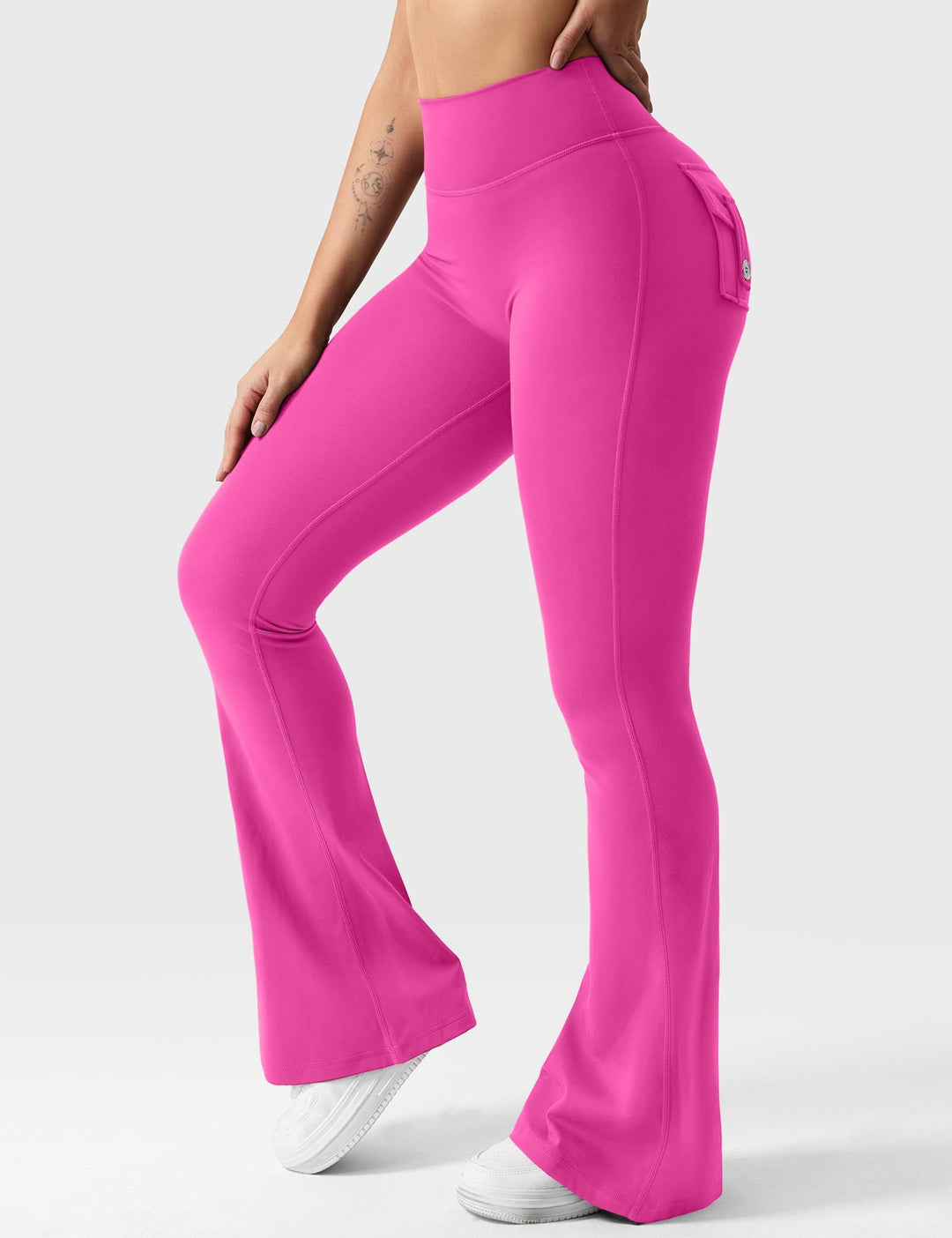 BRITT™ | Pockets Flared Legging