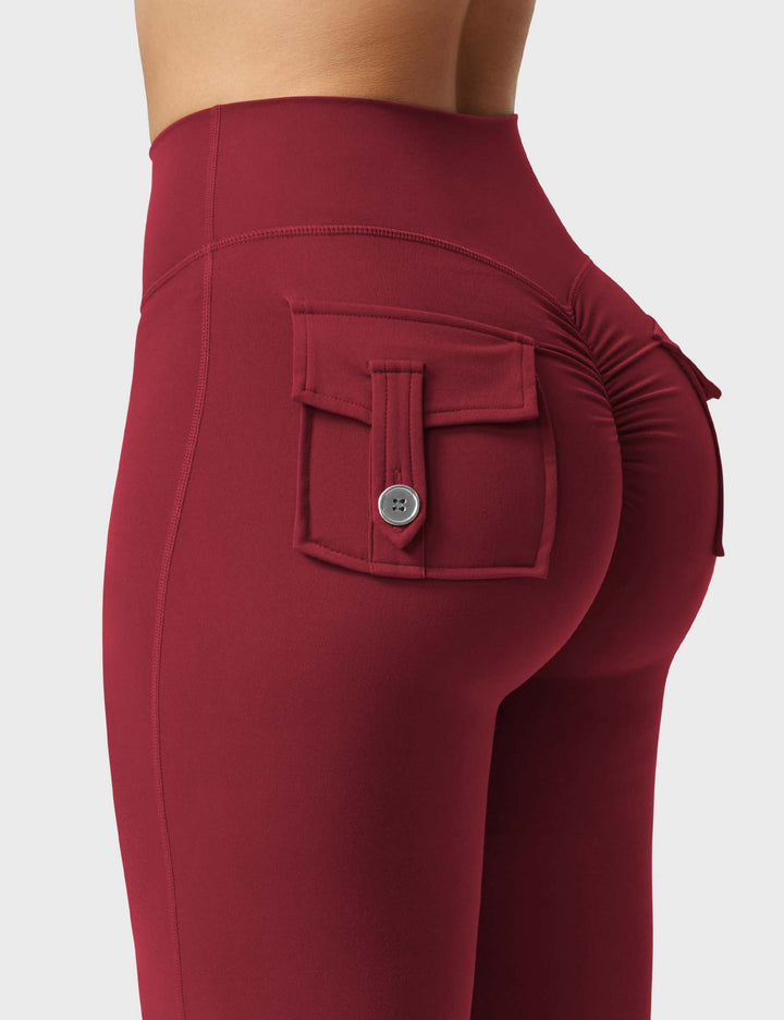 BRITT™ | Pockets Flared Legging